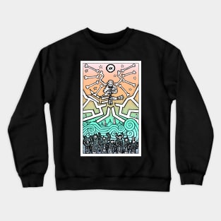 Rainbow Tarot Judgement Crewneck Sweatshirt